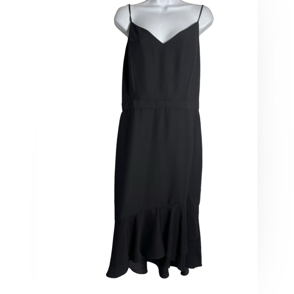 Banana Republic dress size 10 stunning long black dress with straps 🖤🖤